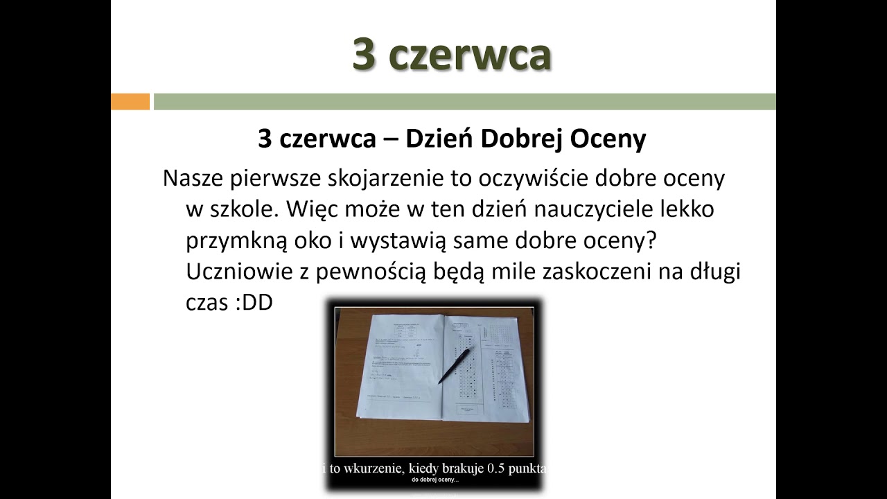 Nasze pierwsze skojarzenie to oczywiście dobre oceny